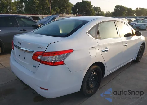 2013 Nissan Sentra Sv from USA, damaged, VIN 3N1AB7AP4DL651288